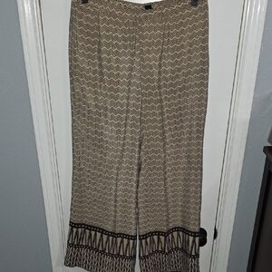 Chico's Black Label Silk Pants Sz 1